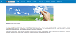 Desktop Screenshot of itmediaconsult.de