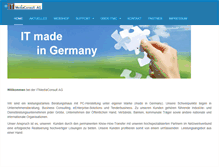 Tablet Screenshot of itmediaconsult.de